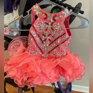 Cupcake pageant dress.